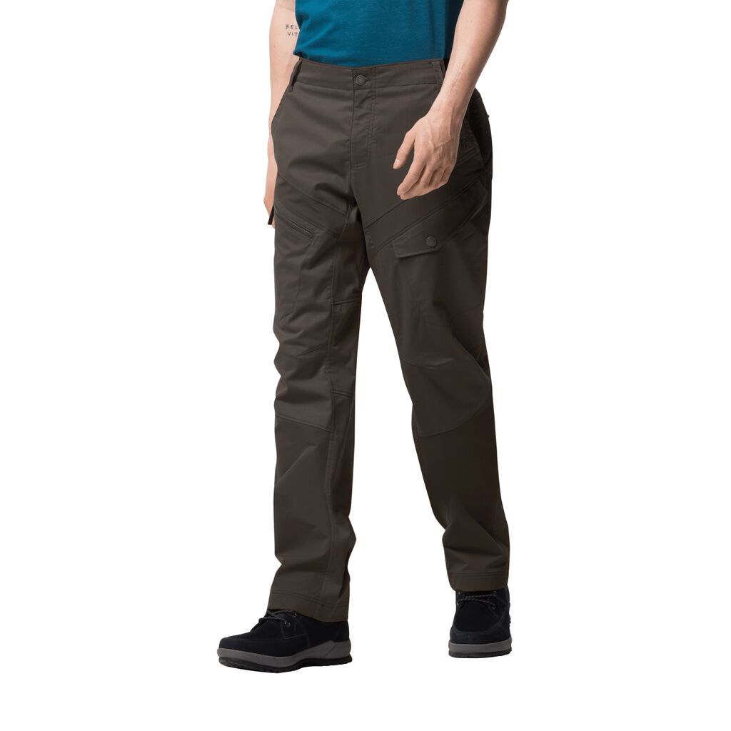 Jack Wolfskin DOVER ROAD CARGO Pantalons Homme Gris Marron - LUNKHPC-01